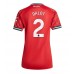 Maillot de foot Manchester United Diogo Dalot #2 Domicile vêtements Femmes 2025-26 Manches Courtes